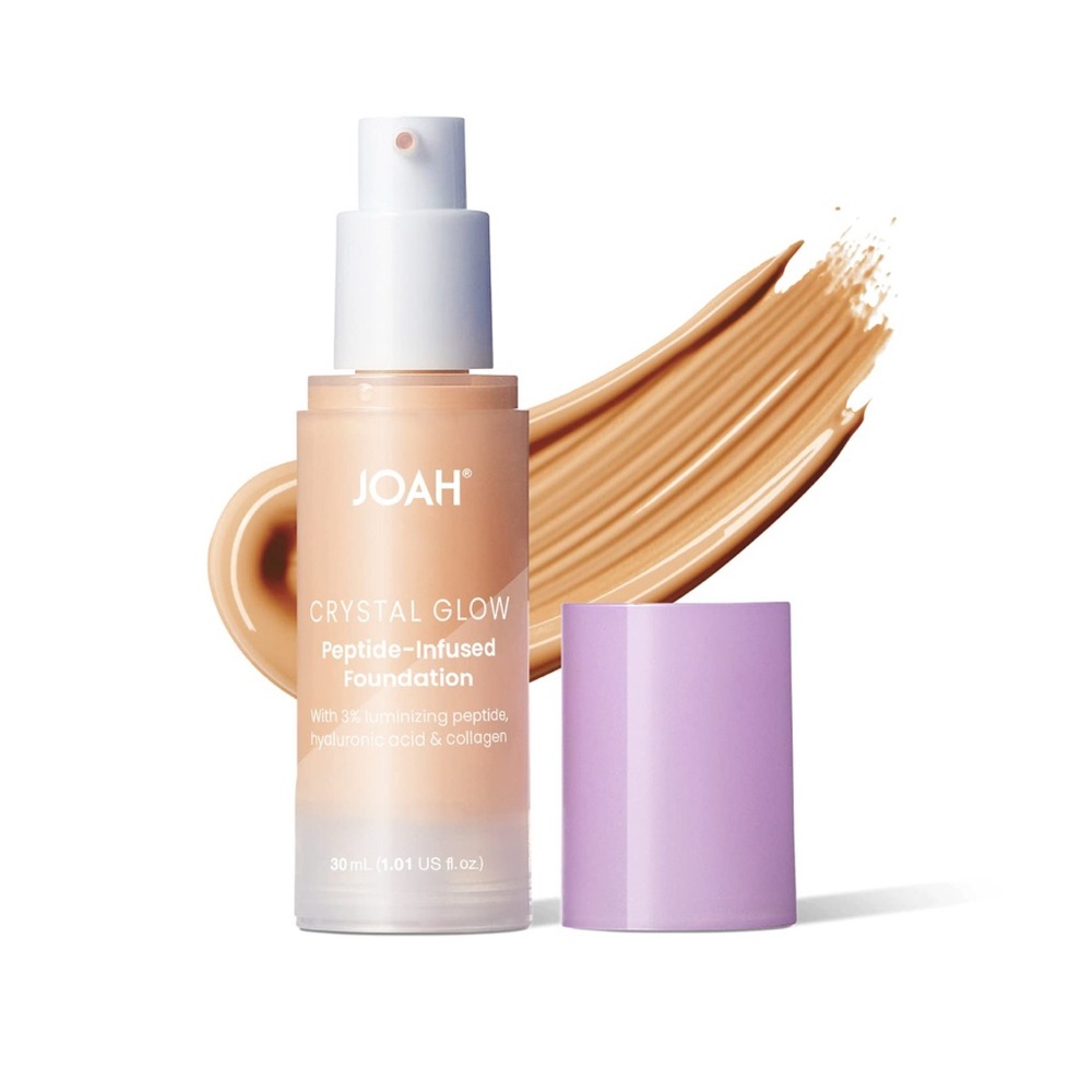 LN050 JOAH Crystal Glow Peptide-Infused Foundation - Light Medium Neutral